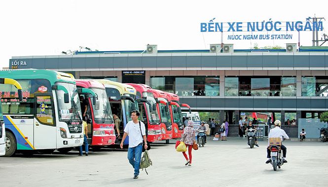 Hình ảnh về bến xe nước ngầm