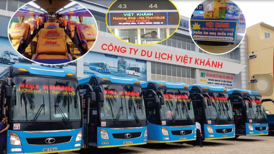 xe khach viet khanh nghe an ha noi