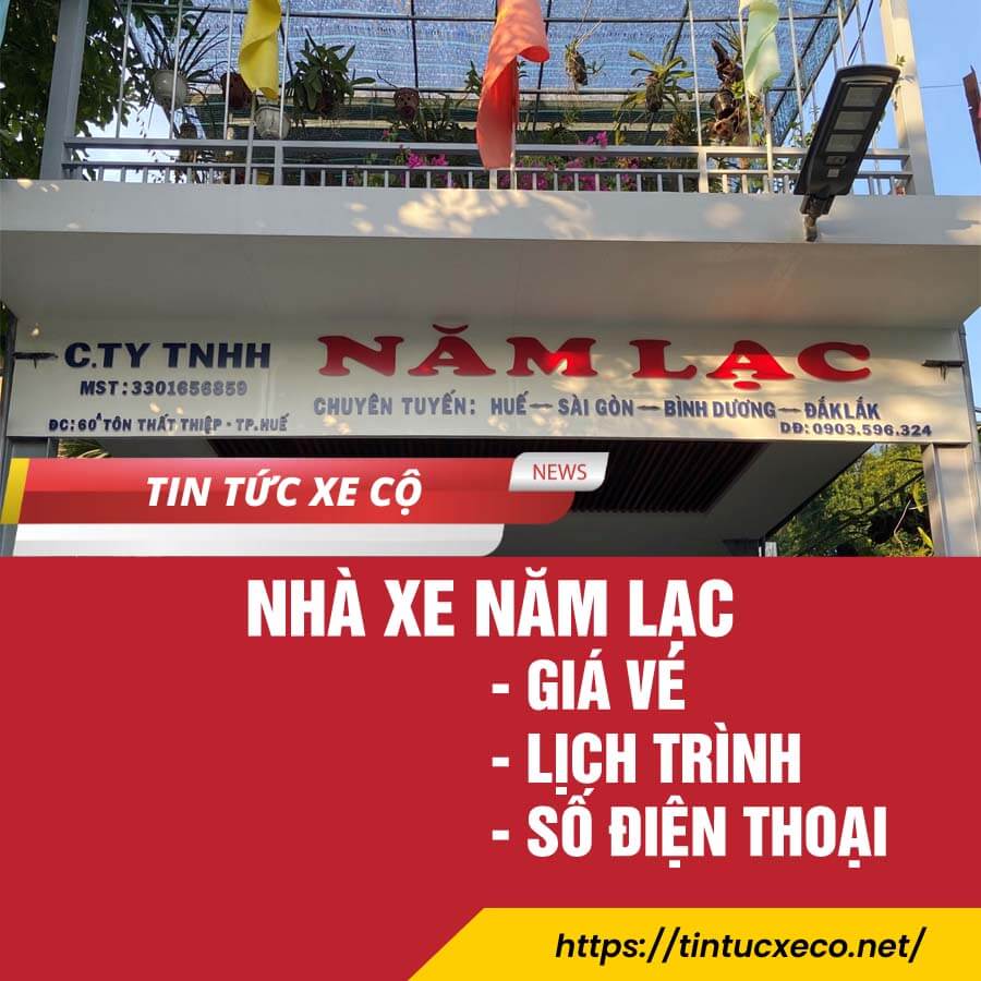 nhà xe năm lạc