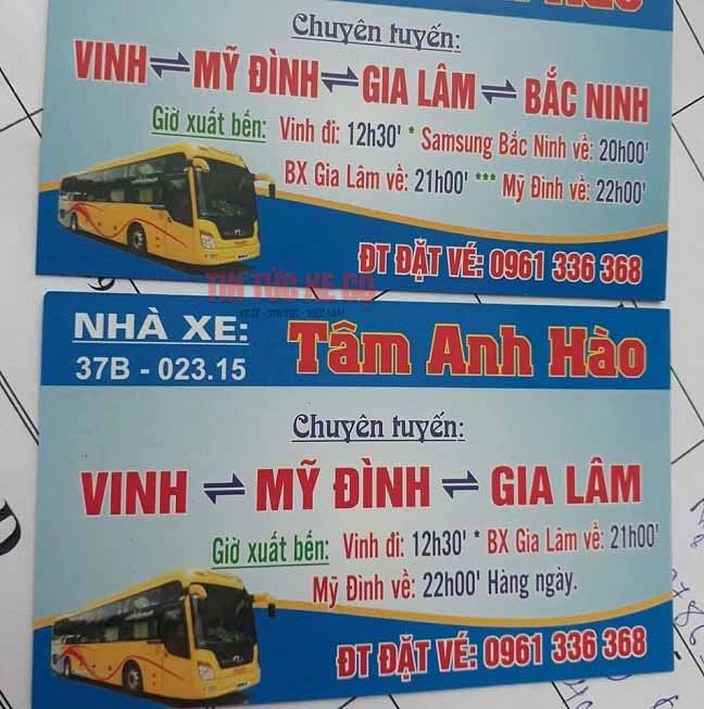 Nhà xe Tâm Anh Hào - Lịch Trình - Giá Vé Hôm Nay Cách đặt vé nhà xe Tâm Anh Hào