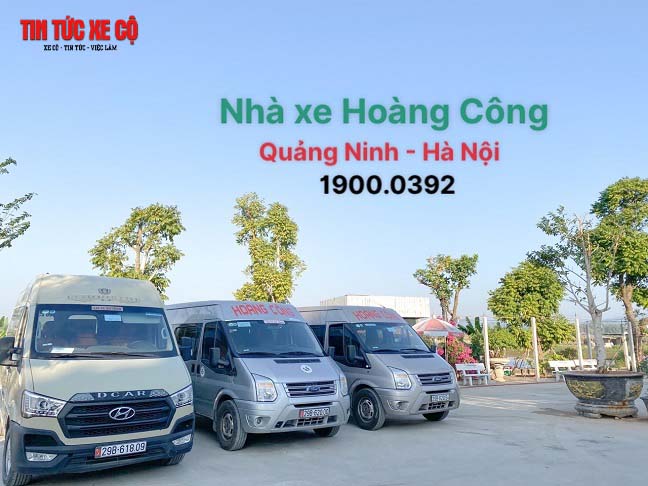 Nhà xe Hoàng Công - Lịch Trình - Giá Vé Hôm Nay Nhà xe Hoàng Công chuyên chạy tuyến Quảng Ninh – Hà Nội