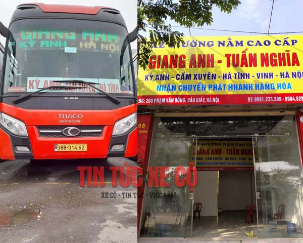 xe khách giang anh