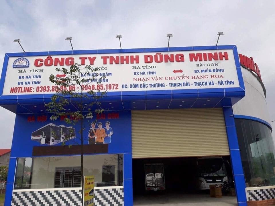 Trụ sở nhà xe dũng minh
