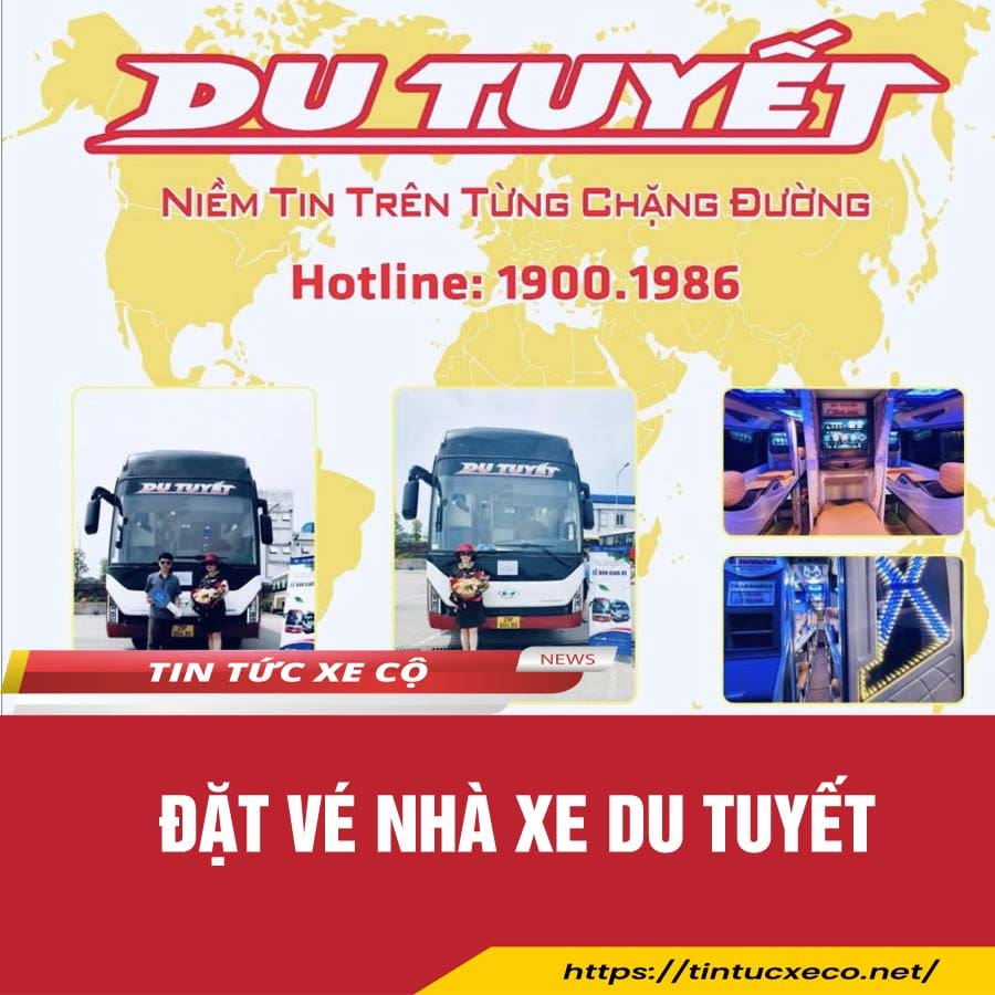 đặt vé nhà xe du tuyết