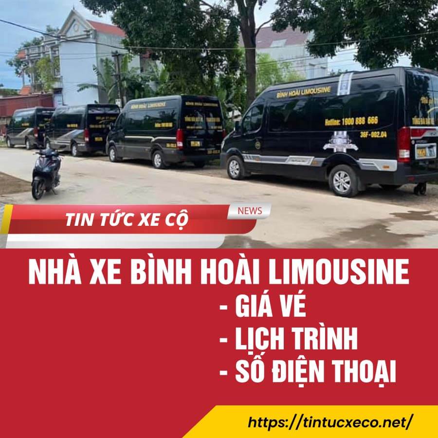 nhà xe bình hoài limousine triệu sơn