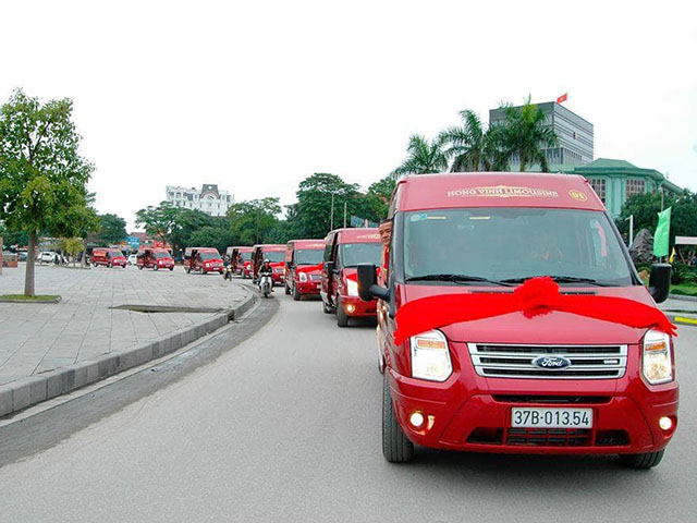 nhà xe hồng vinh limousine nghệ an 