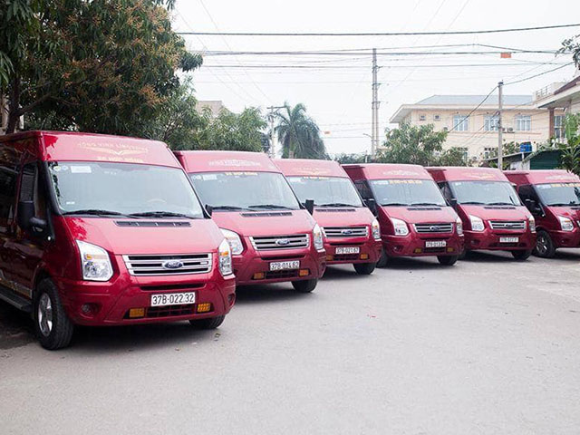 xe khách hồng vinh limousine