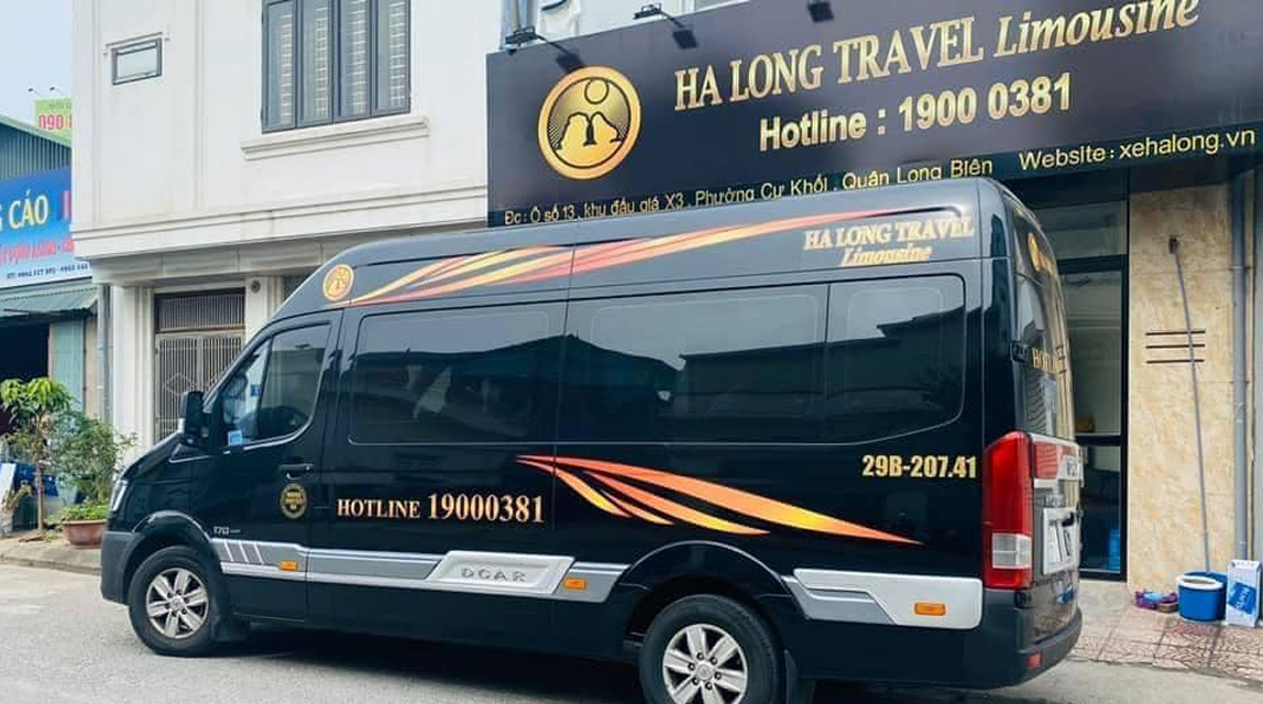 xe ha long khach